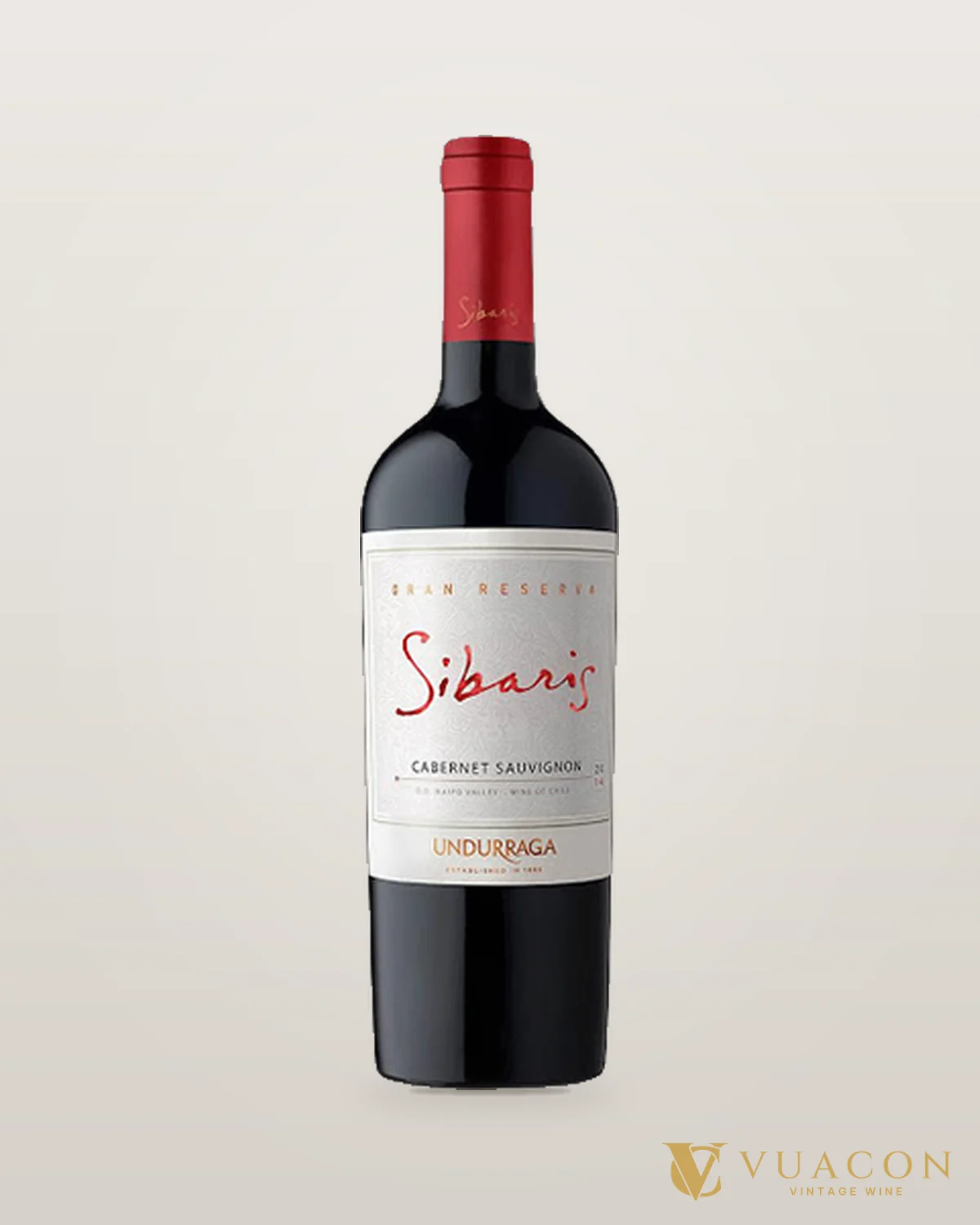 Undurraga Sibaris Cabernet Sauvignon – chai chính hãng tại Vua Cồn