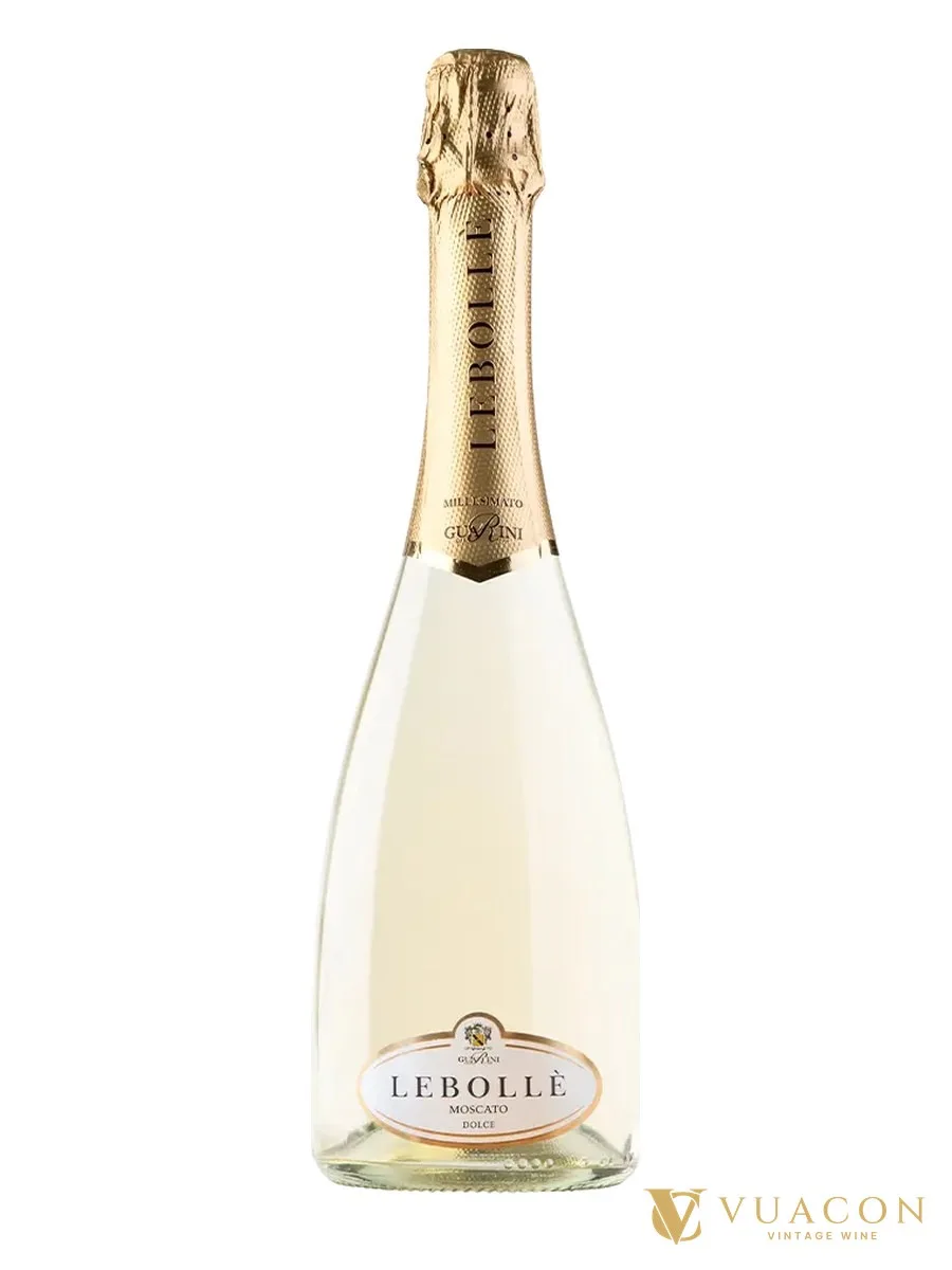 Vang nổ Lebollè Moscato Dolce – sparkling Sweet, Ý, 750ml