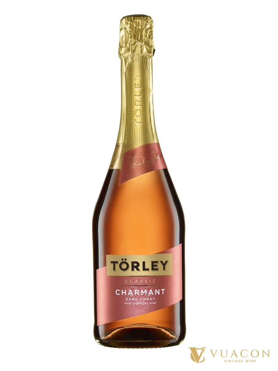 Vang nổ hồng Torley Charmant Rosé Doux – sparkling Rosé, Hungary, 750ml