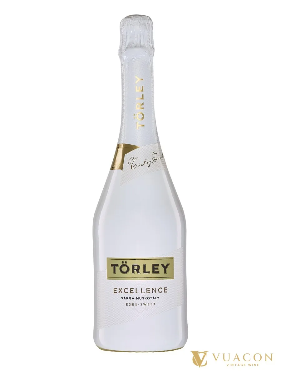 Vang nổ Torley Excellence Sárga Muskotály (ngọt) – sparkling Sweet, Hungary, 750ml