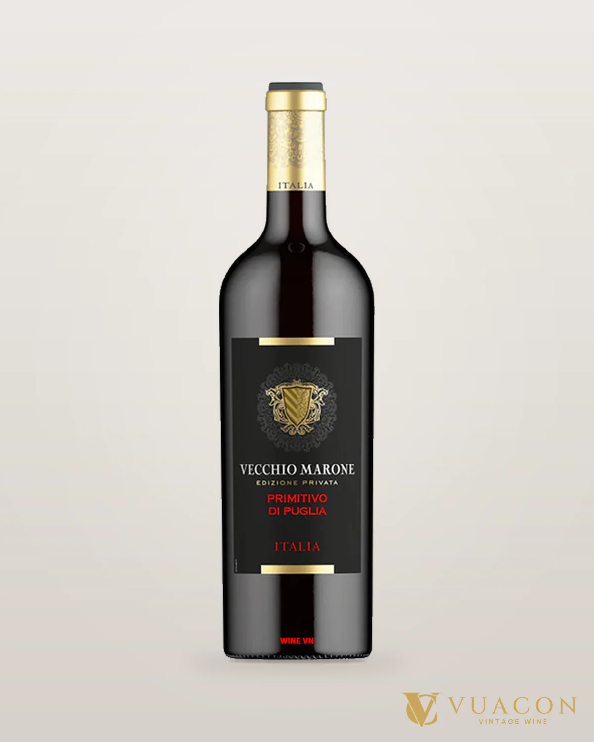 Vecchio Marone Primitivo Di Puglia – chai chính hãng tại Vua Cồn