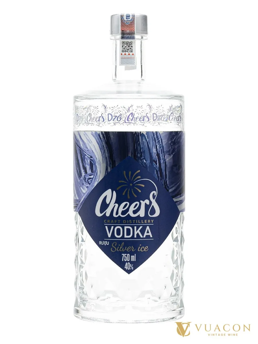 Vodka Cheers Silver Ice – Việt Nam, 750ml