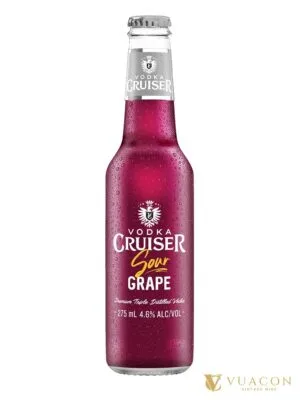Vodka Cruiser Sour Grape 275ml – đồ uống pha sẵn, Úc