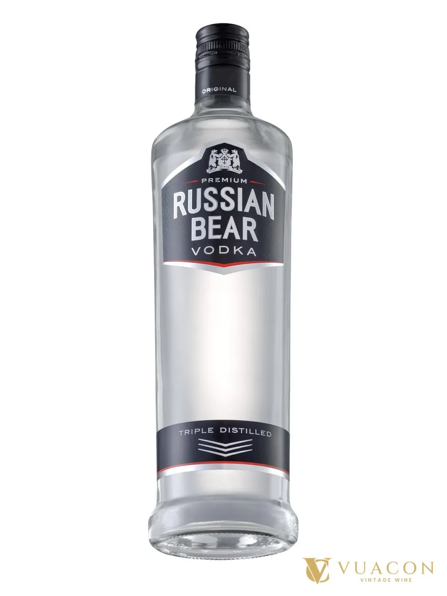 Vodka Russian Bear Original 750ml – Nam Phi