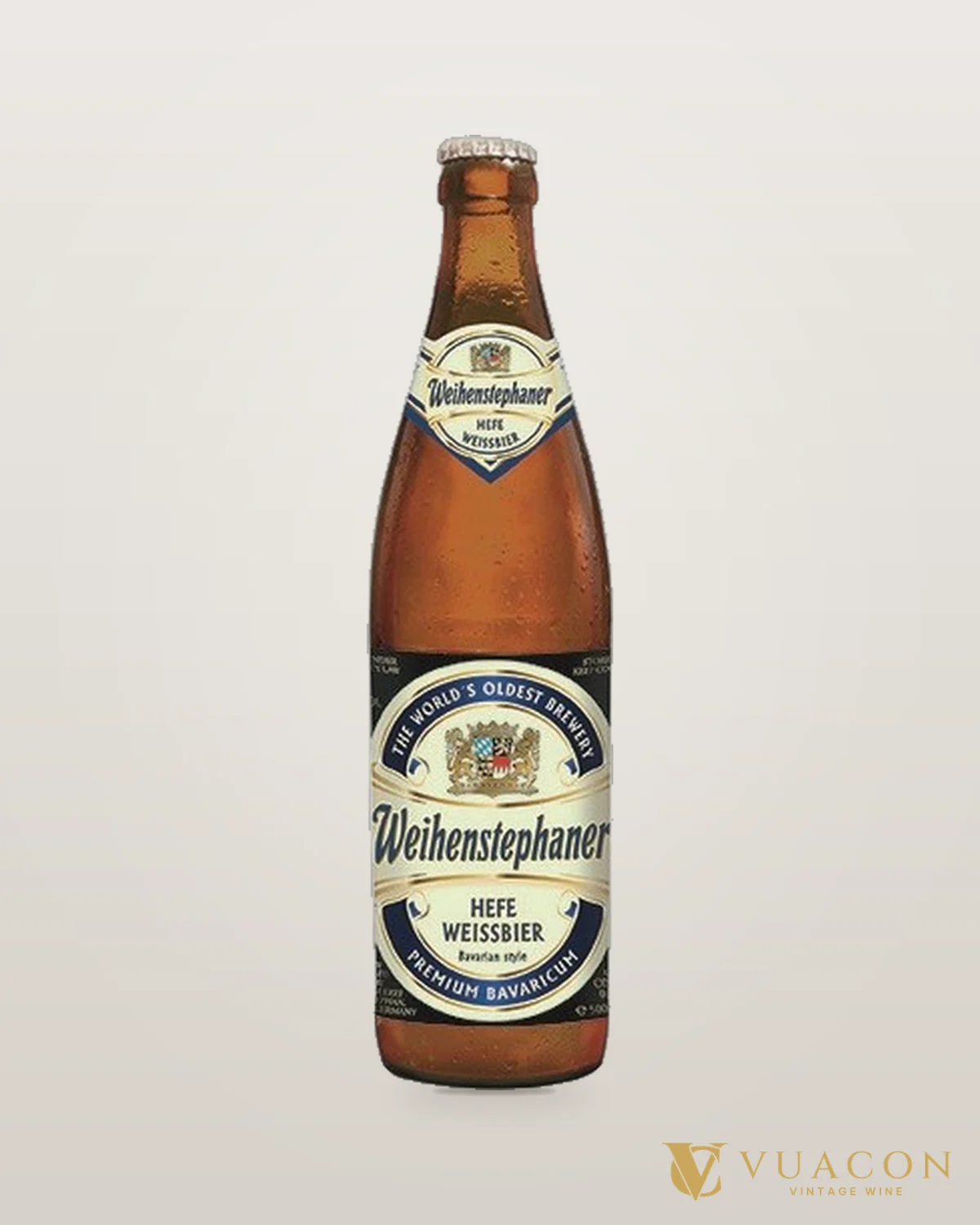 Weihenstephaner Hefe Weissbier (chai) – chai chính hãng tại Vua Cồn