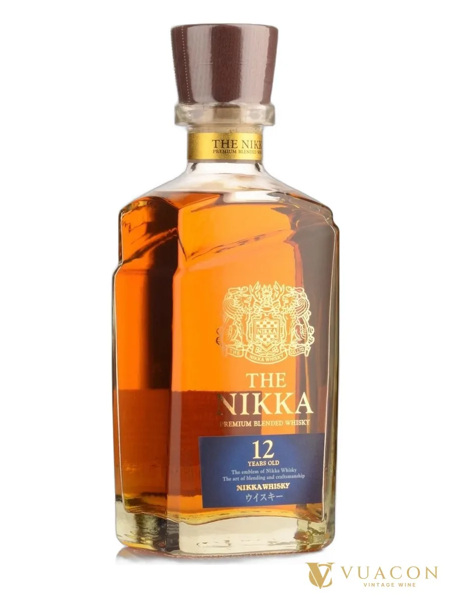 Whisky The Nikka 12 năm Premium 700ml – blended Whisky Nhật, Nhật Bản