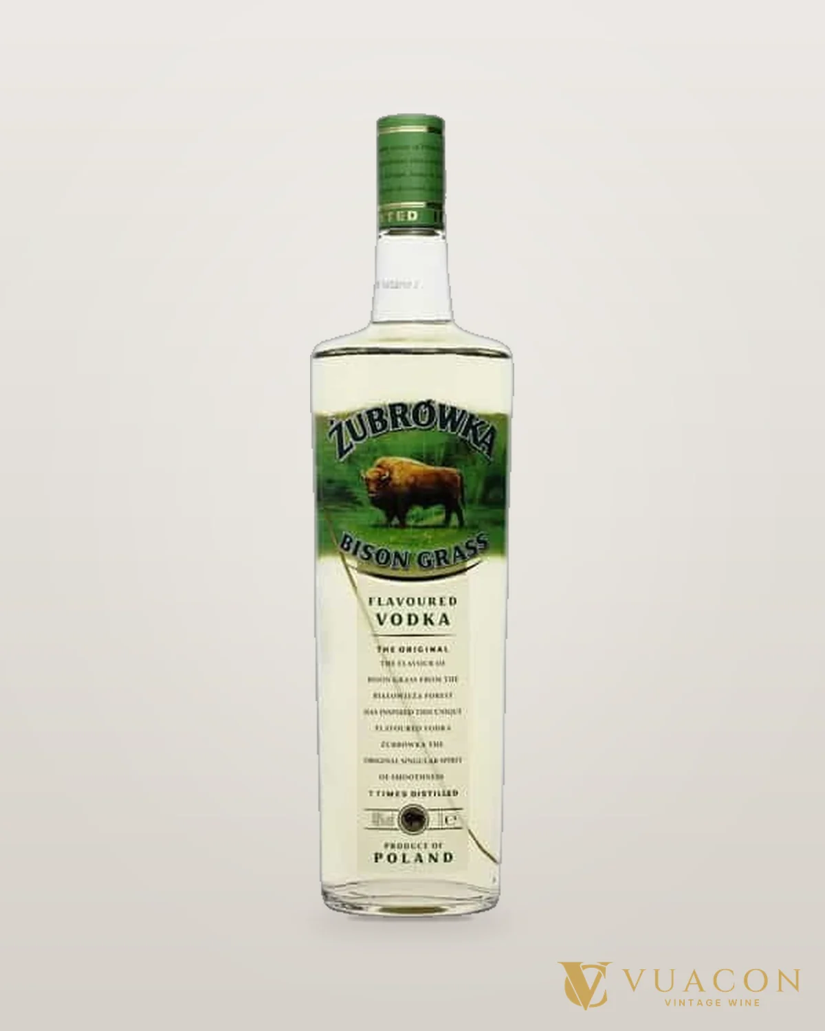 Zubrowka Bison Grass – chai chính hãng tại Vua Cồn